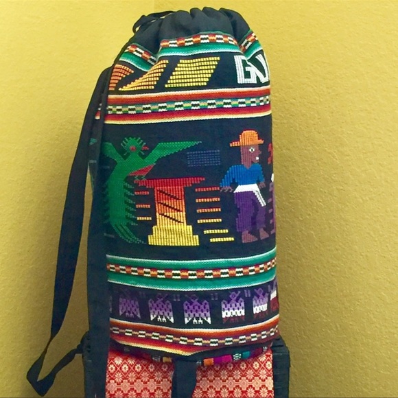 🇬🇹 GUATEMALA HUIPIL WEEKENDER DUFFLE BAG / BACKPACK - Picture 11 of 13